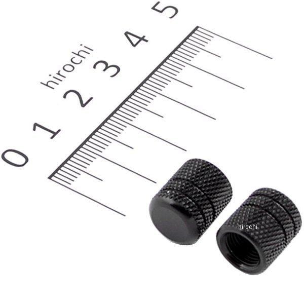 エアーバルブキャップ アルミ 2個入り 黒