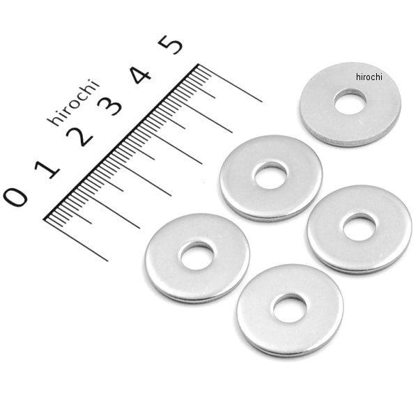 大径 平ワッシャーセット ステンレス 5mmx外径18mmx厚み1.5mm 5枚入り
