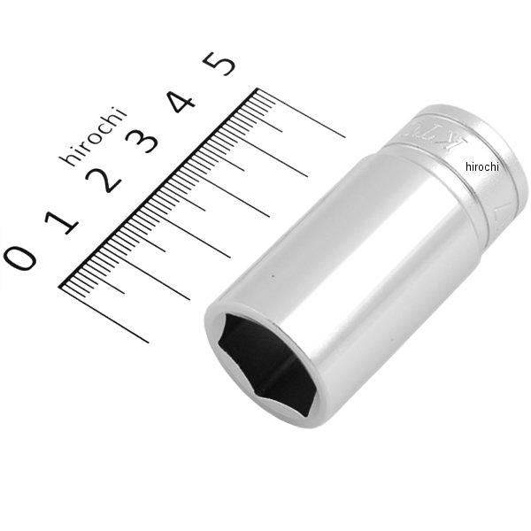 9.5sq セミディープソケット(6角) 17mm