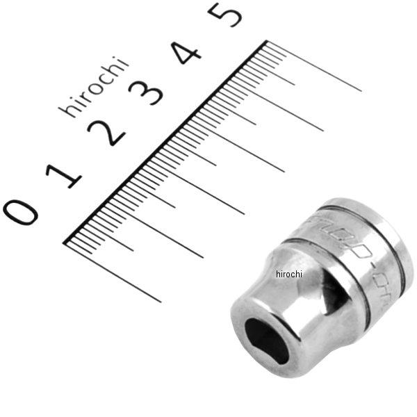 ショックアブソーバソケット 3/8インチ ドライブ オーバル幅 1/4インチ 長さ 29/32インチ