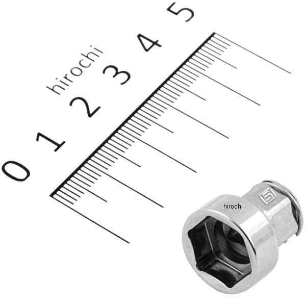 1/4インチ ロー プロファイル ソケット 6角 12mm