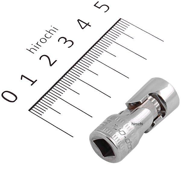 フランクドライブ 1/4インチ ユニバーサル シャロー ソケット 12角 8mm