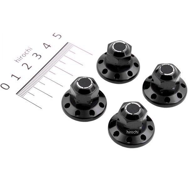 リアクッションマウントナット ホンダ 8ホールタイプ 黒