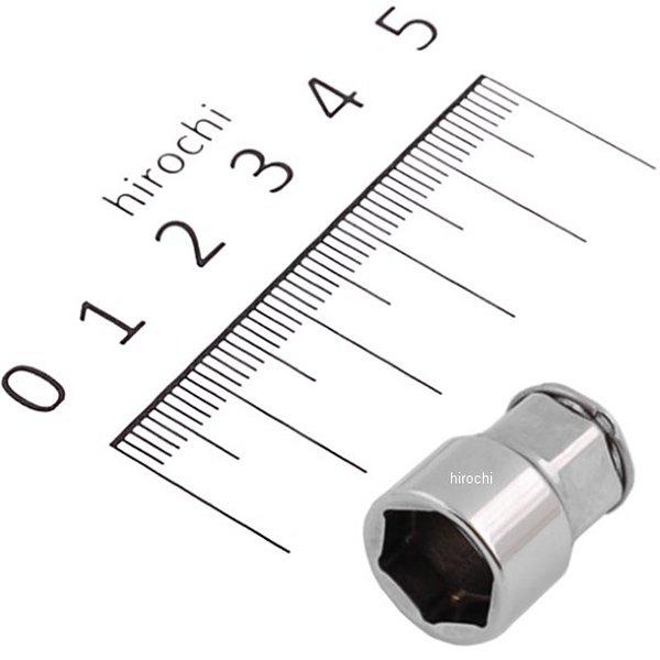 1/4インチ ロー プロファイル ソケット 6角 10mm