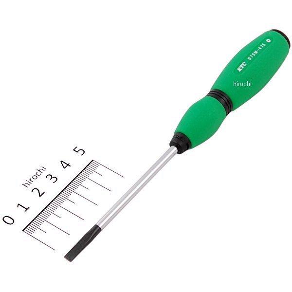 ソフト細軸ドライバ マイナス 4mm幅 軸長75mm