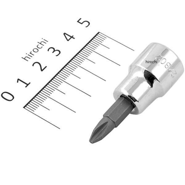 (#22402) 3/8DR #2 プラスビットソケット