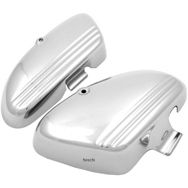 サイドカバー 左右セット ABS樹脂製 メッキフィルム ドレスアップパーツ スーパーカブ50 リトルカブ用