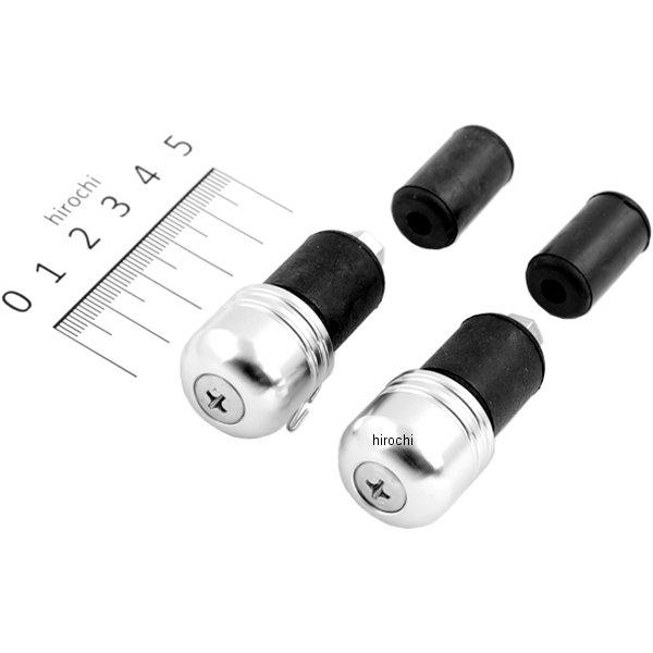 アルミ削り出しサイドキャップ シルバー Φ7/8インチハンドル用