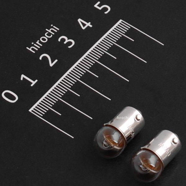 口金シングル球 6V3W メーター/ポジション球 (クリアー) (2個入り)