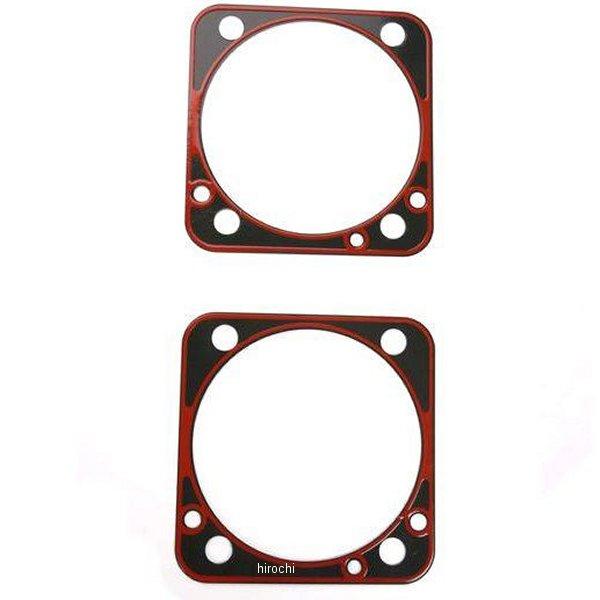 16777-96X  シリンダーベース ガスケット 0.51mm 4インチボア S&S シリンダー(2個入り)
