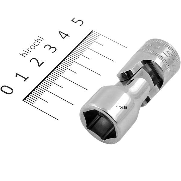 フランクドライブ 3/8インチ ユニバーサル シャロー ソケット 6角 ミリサイズ 14mm