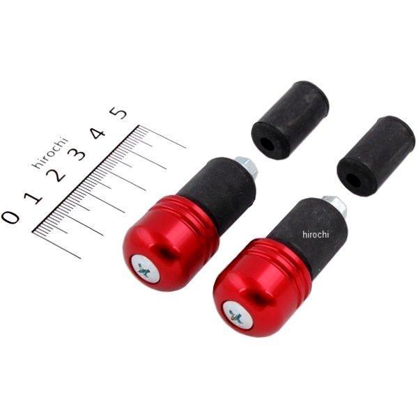 アルミ削り出しサイドキャップ レッド Φ7/8インチハンドル用