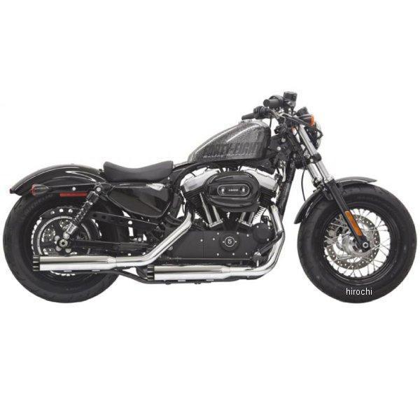 3インチ スリップオンマフラー 14年以降 XL クローム/黒ビレット/コントラスト