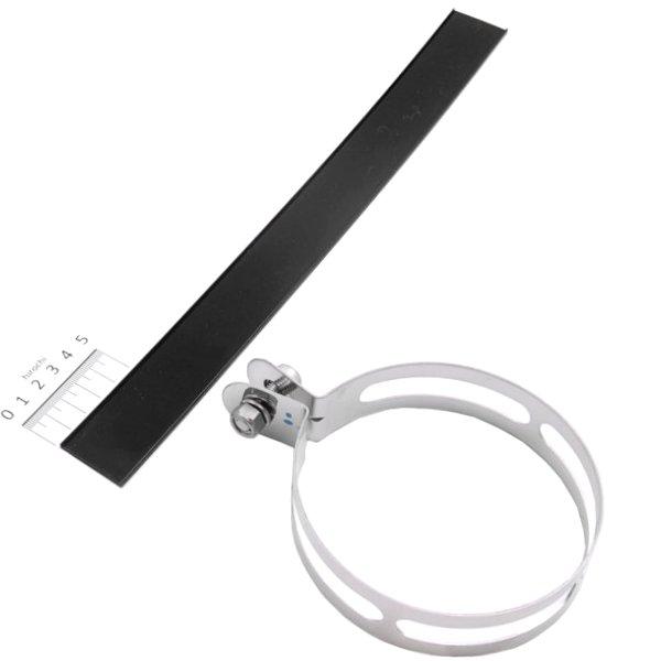 ステンレスマフラーバンド パンチャータイプ 110mm