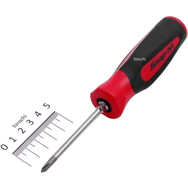 フィリップス ソフトハンドル スクリュードライバー プラス #1 赤