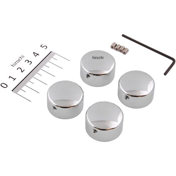 ビレットヘッドボルトカバー アルミ クローム (4個セット)