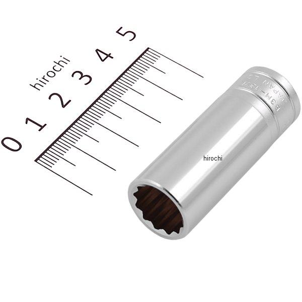 9.5sq セミディープソケット(12角) 13mm