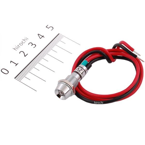 インジケーターランプ LED クリア/緑 12V対応