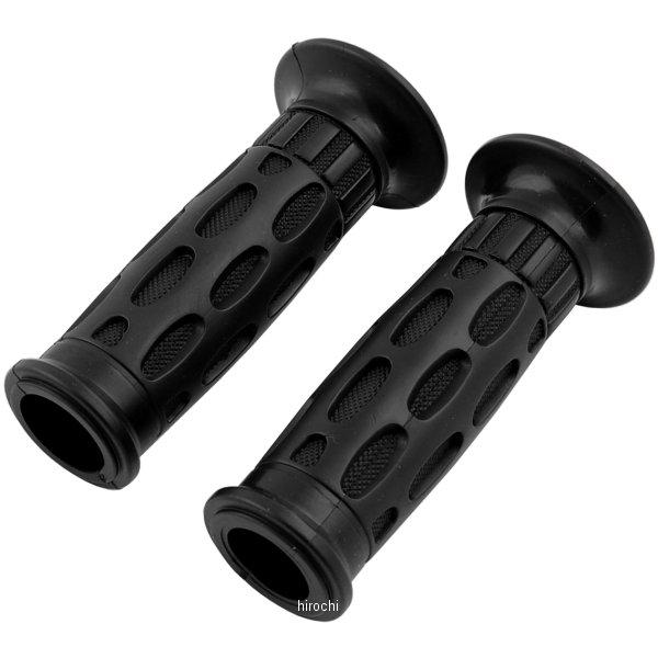 オーバルディンプル グリップ 貫通タイプ L118mm D33mm 黒