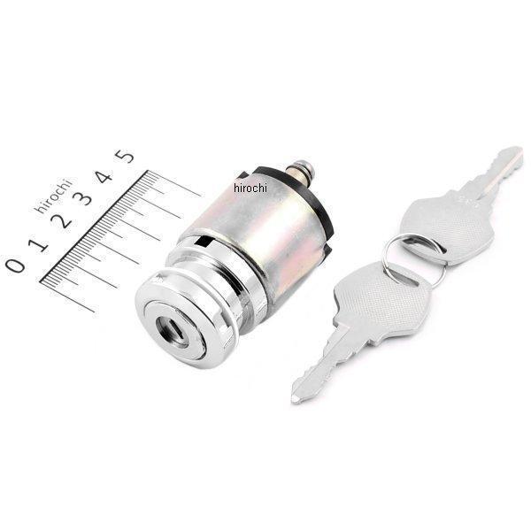 イグニッションスイッチ 3極 86年-93年 XL他 クローム 71425-77