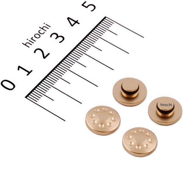 キャップボルトカバー M8用 4個入り シャンパンゴールド