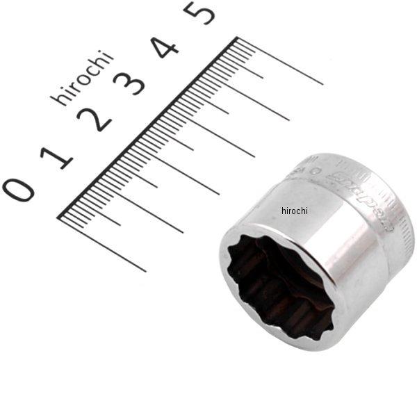 3/8インチ ロー プロファイル ソケット 12角 18mm