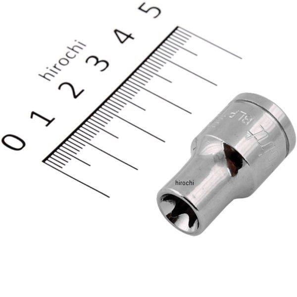 ブルーポイント トルクス スタンダード ソケット E10 長さ 1-7/32インチ