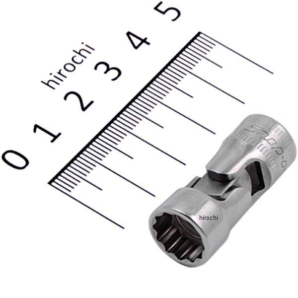 フランクドライブ 1/4インチ ユニバーサル シャロー ソケット 12角 10mm