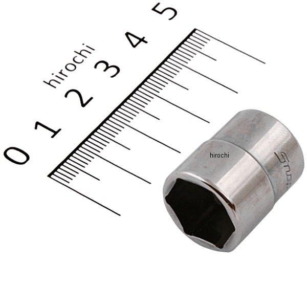 フランクドライブ 1/4インチ シャロー ソケット 6角 9/16インチ