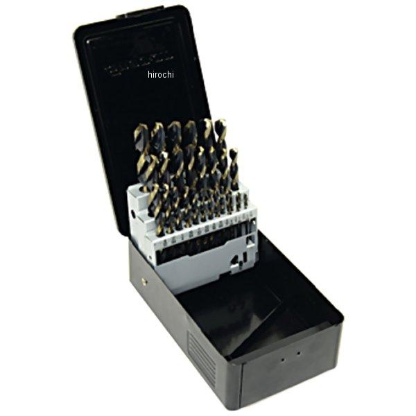 THUNDERBITR/ハイスピードステール製ジョバー ドリルビットセット スプリットポイント 135° 29本入り