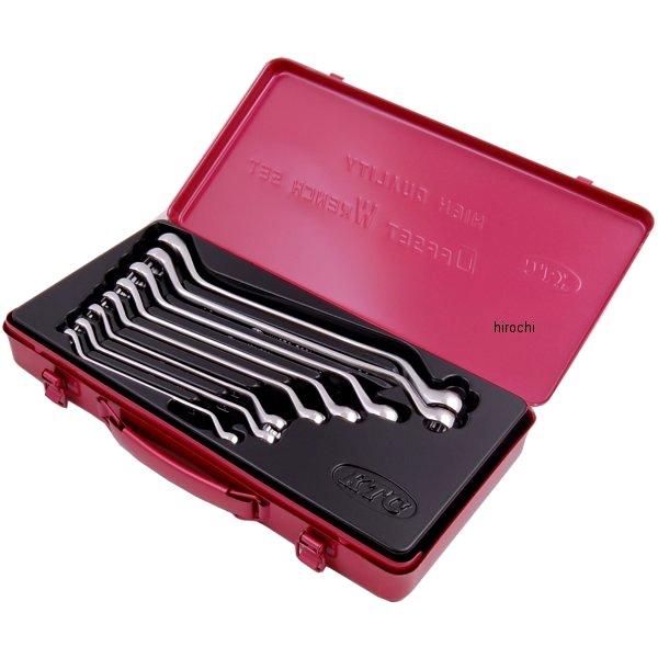 45°ロングめがねレンチセット (8本組)