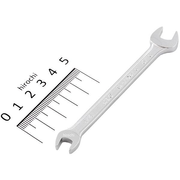 スパナ 1/4インチ×5/16インチ