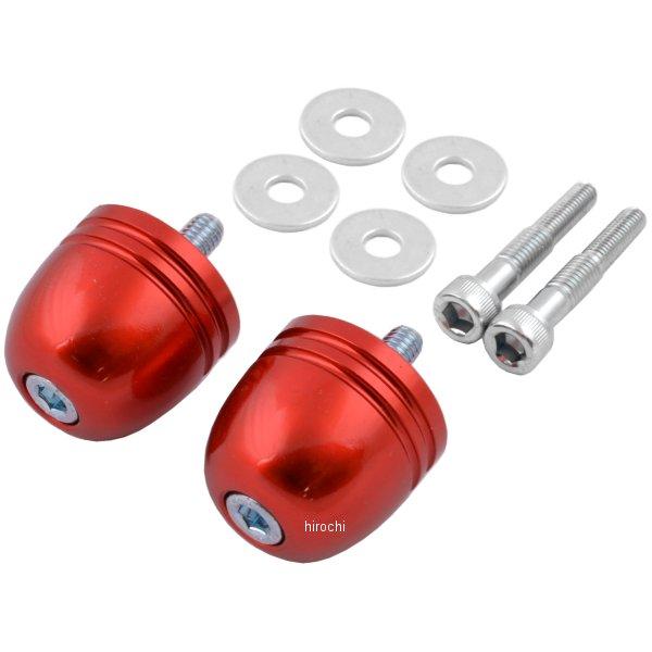 アルミ削り出しサイドキャップ レッド Φ7/8インチハンドル用