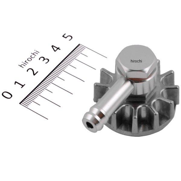 ブリーザー タペットフィッティング フィンタイプ シルバー