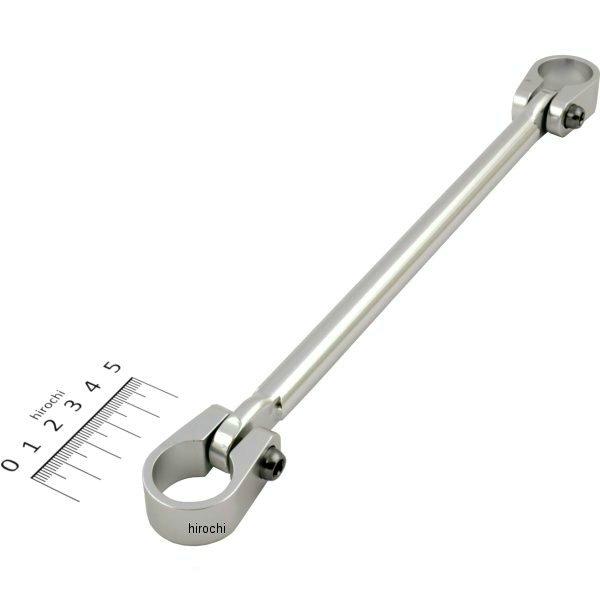 ハンドルブレース タイプ260 汎用 アルミ シルバー