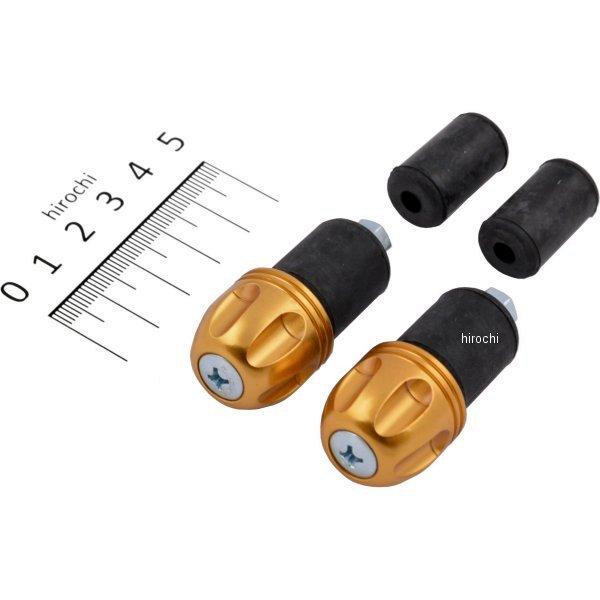 アルミ削り出しサイドキャップ ゴールド Φ7/8インチハンドル用