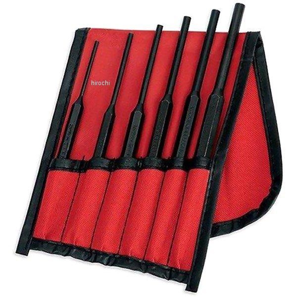 ポンチとタガネセット 全6ピース、KB2189キットバッグ入り