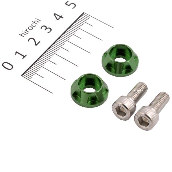 ナンバープレートホルダーセット NASAタイプ 2個入り ライトグリーン