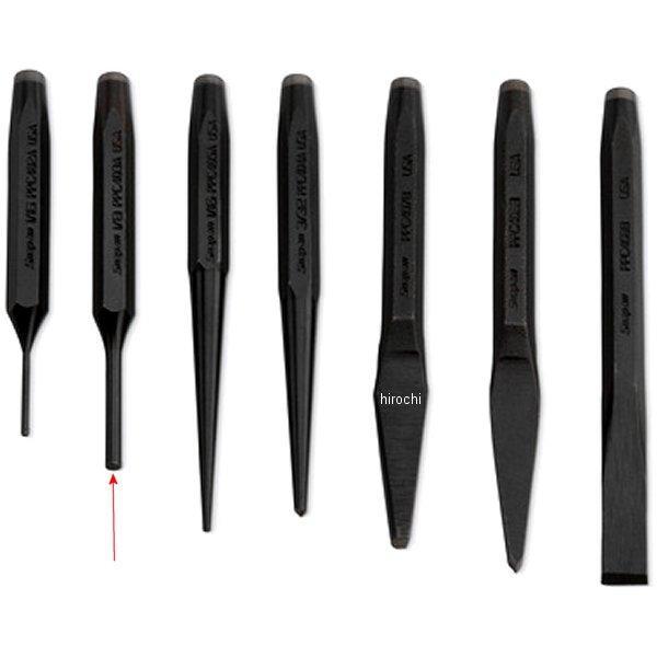 ピンポンチ 長さ 3-1/4インチ