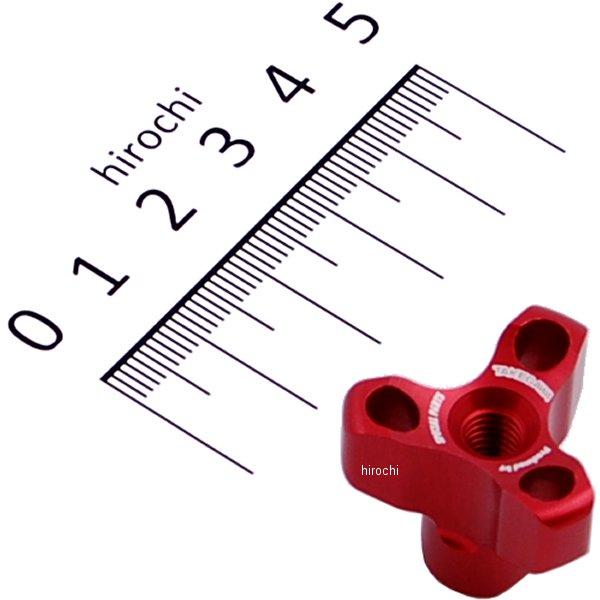 ブレーキアジャストナット 汎用 3Pタイプ 赤