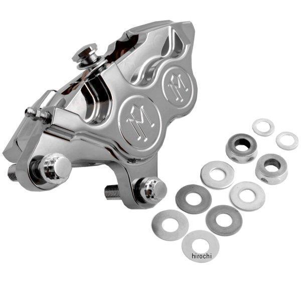 【セール特価】 4ピストン キャリパー 11.5、11.8インチローター用 フロント 左 クローム 00年以降