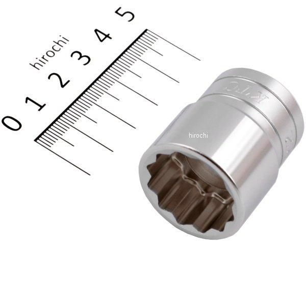 12.7sq ソケット(12角) 22mm