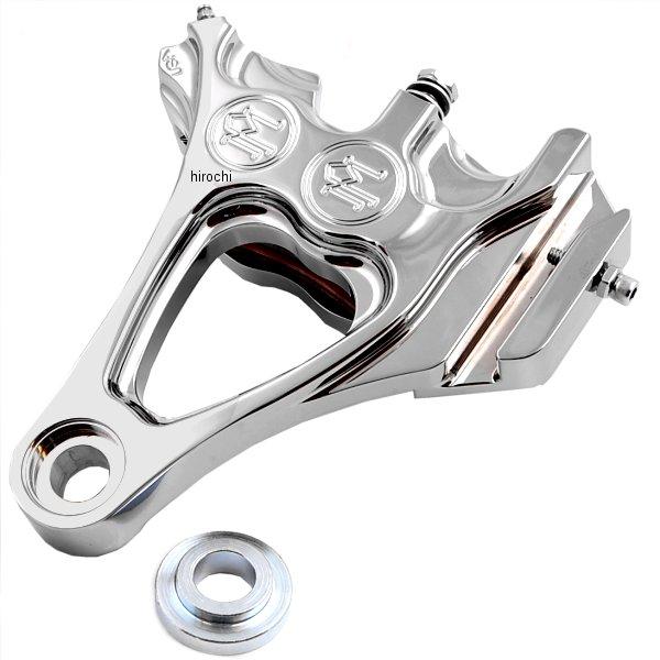 4ピストン ディファレンシャル キャリパー リア クローム 00年-07年 FLST