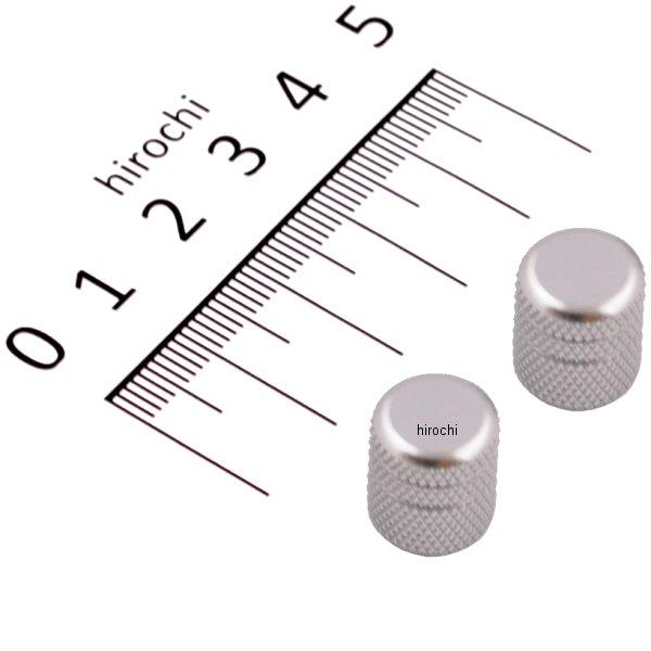 エアーバルブキャップ アルミ 2個入り シルバー