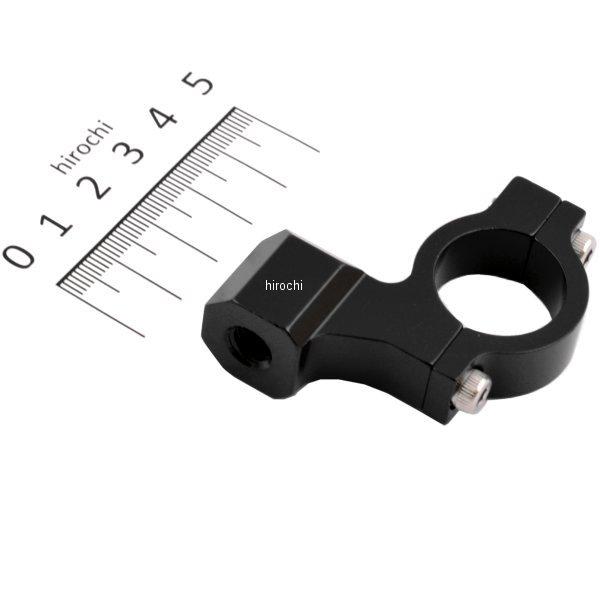 ユニバーサルミラーホルダー φ22.2ハンドルバー用 M8ピッチ1.25サイズ 黒