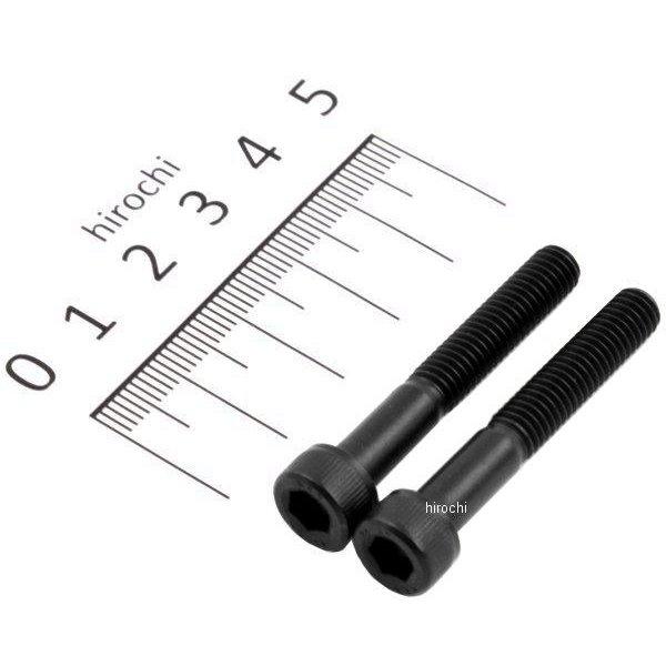 キャップボルトセット 汎用 M6x40mm ステンレス 2本入り 黒