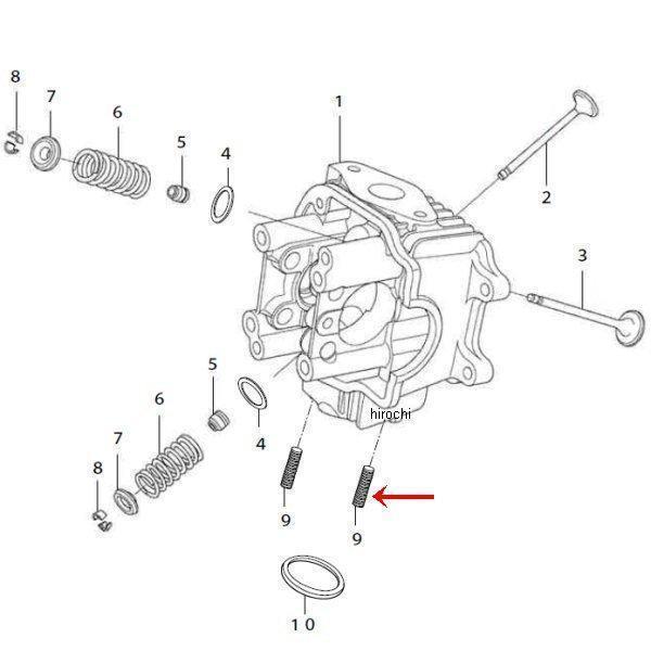 スタッドボルト M6×32 (2個) エイプ