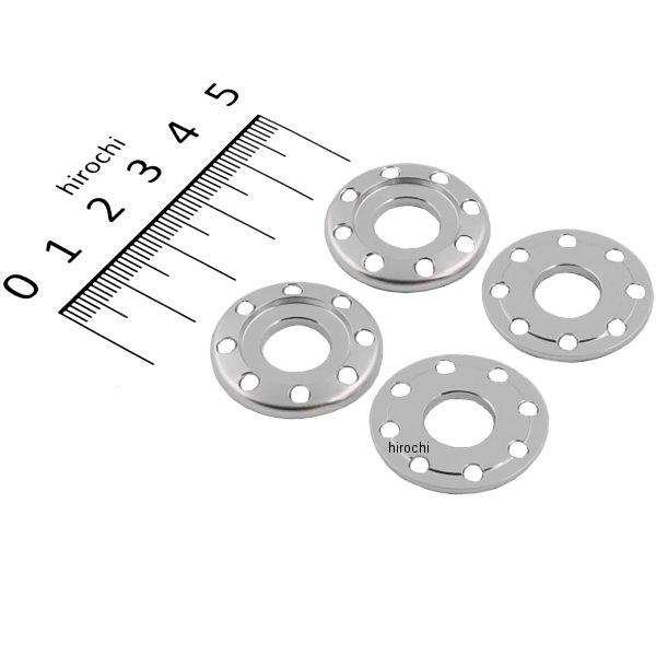 リアクッションマウントワッシャー 8ホールタイプ シルバー