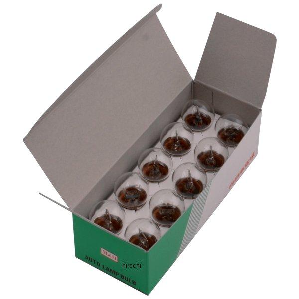 ノーマルバルブ 12V27W 小型ランプ改造用 ウインカー/ストップ球 (クリア) 1箱 (10個入り)