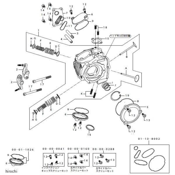 スーパーヘッド+R キット TT-R/YB-1FOUR